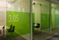 Frosted Window Films installation in Melbourne